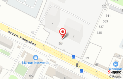 Автостоянка в Омске на карте