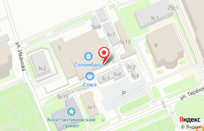 Магазин бижутерии и искусственных цветов на карте