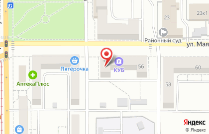 Салон мебели в Челябинске на карте