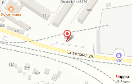 Автокомплекс на Советской улице на карте