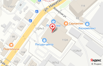 Парикмахерская в Новосибирске на карте