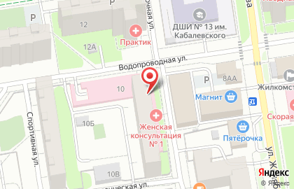 Центр кризисной беременности в Дзержинском районе на карте