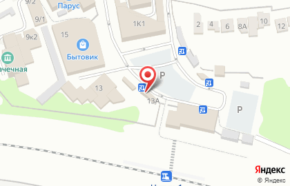 Продуктовый магазин в Липецке на карте