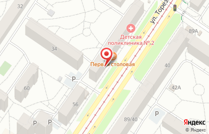 Сеть фирменных кондитерских Бабушкино печево на улице Клименко на карте