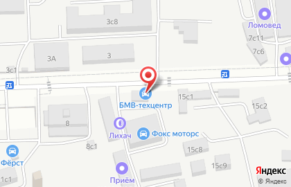 Техцентр BMW на карте