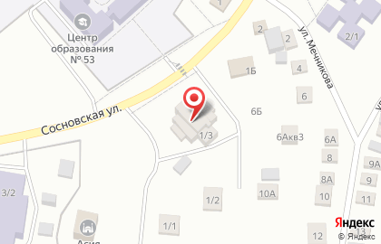 Центр творчества Гармония в Калининском районе на карте