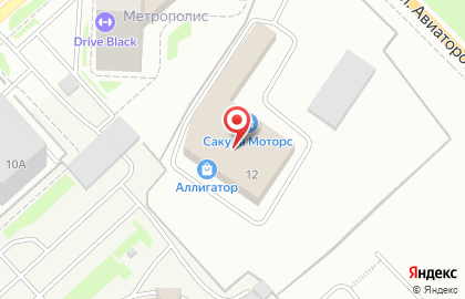Бош Авто Сервис Сакура Моторс на Октябрьской улице на карте
