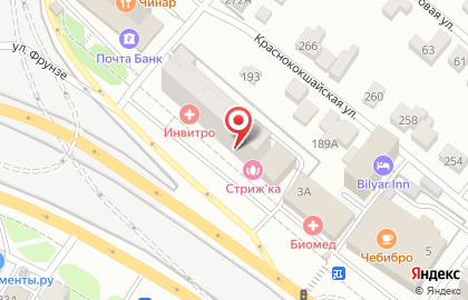 Фирменный магазин Зеленодольский молочноперерабатывающий комбинат в Кировском районе на карте