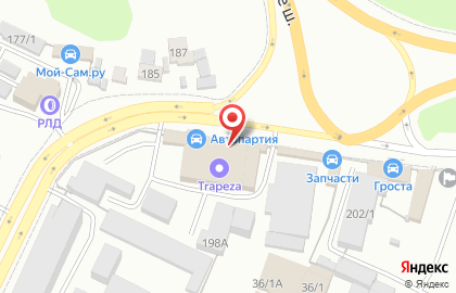 Оптовая фирма Якташ на улице Пархоменко на карте