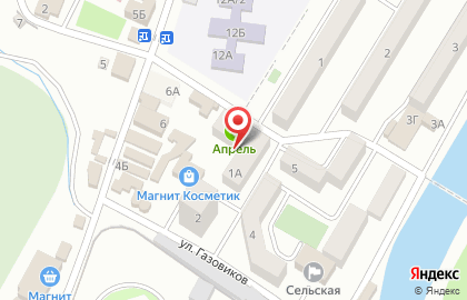 Аптека Апрель на улице Газовиков на карте