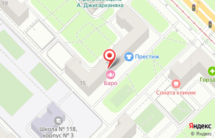 Совет ветеранов труда, Гагаринский район на карте