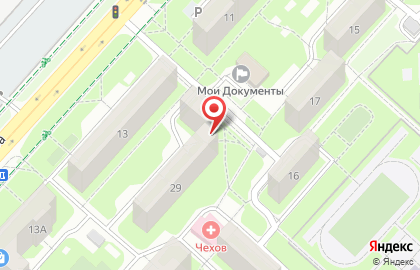 Центр недвижимости Агентство Ризолит-Липецк в Октябрьском районе на карте