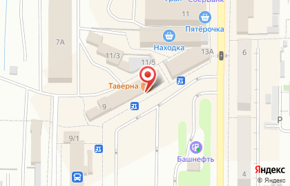 Продуктовый магазин Удачный на улице Сутягина на карте