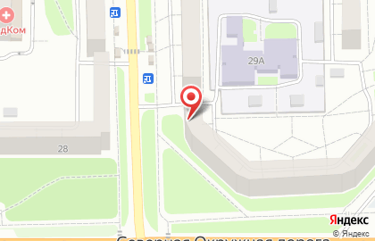 Аптека Социальная аптека на улице Бирюзова, 29 на карте