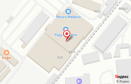 ​Фирменный салон фабрики Корона на улице Индустриальное шоссе на карте
