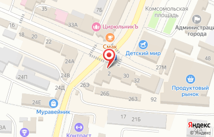 Магазин Пятерочка в Ростове-на-Дону на карте
