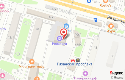 Азбука Мебели Домодедово на Рязанском проспекте на карте