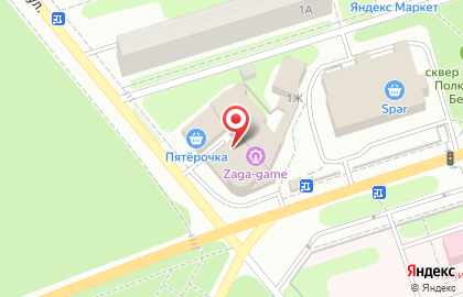 Магазин автозапчастей для иномарок на Рязанском шоссе, 1в на карте