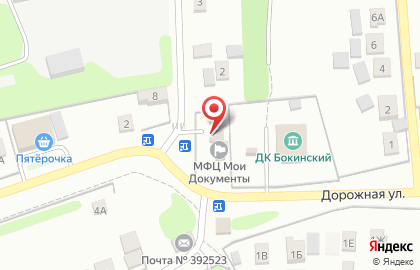 Участковый пункт полиции Управление МВД России по Тамбовской области в Берёзовом переулке на карте