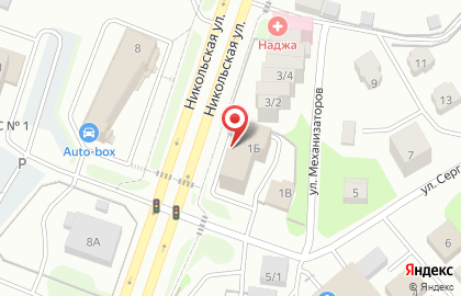 Автомойка на Никольской на карте