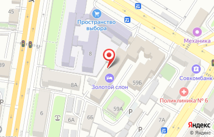 Региональная ассоциация общественных организаций и фондов социальной поддержки ветеранов государственной и муниципальной службы Оренбургской области на карте