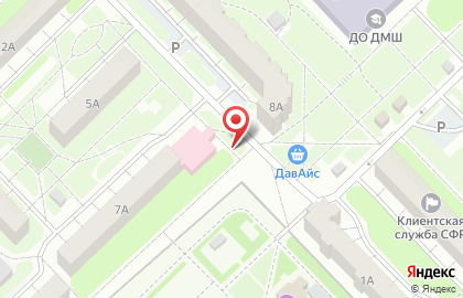 Киоск по продаже фруктов и овощей в Нижнем Новгороде на карте