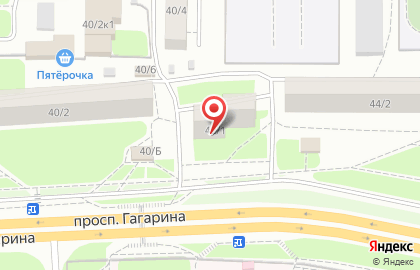 Реабилитационный центр лечения наркомании, алкоголизма и игромании "РАЗВИТИЕ" на проспекте Гагарина на карте
