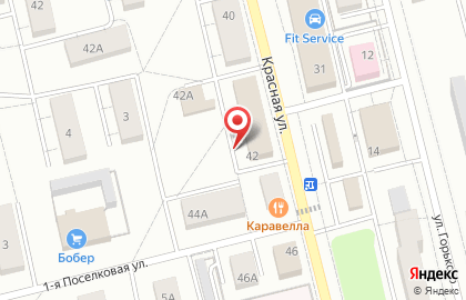 Аэлита на Красной улице на карте