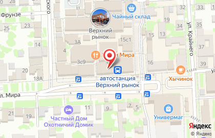 Столовая в Пятигорске на карте