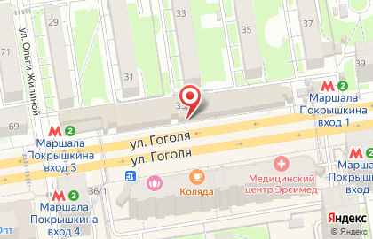 Фирменный магазин Сибирские колбасы на Маршала Покрышкина на карте