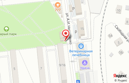 Киоск по продаже фруктов и овощей в Королёве на карте