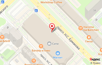 Магазин натуральной косметики La crème × Bar на карте