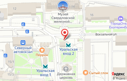 Банкомат Балтийский Банк, Уральский филиал в Невьянском переулке на карте