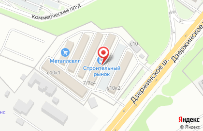 Компания по продаже сантехники и строительных материалов на карте