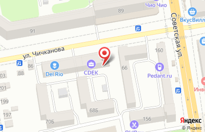 Мебельный салон Графская кухня на улице Чичканова на карте