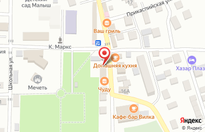 Мясной магазин в Махачкале на карте