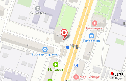 Магазин цветов Цветик-семицветик в Левобережном районе на карте