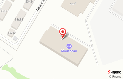 Хоккейный клуб Монтреал на карте