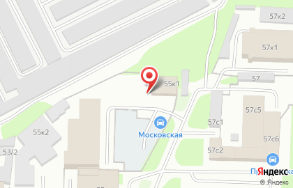 Автомойка Мойдодыр на Московской улице на карте