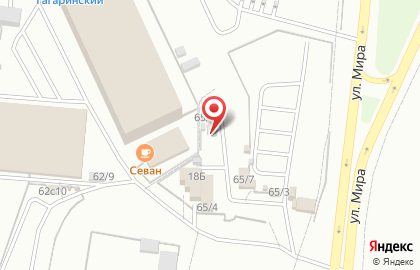 Автодок в Центральном районе на карте
