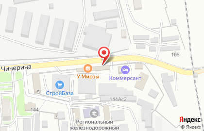 Служба доставки готовых блюд ДЖО на улице Чичерина на карте