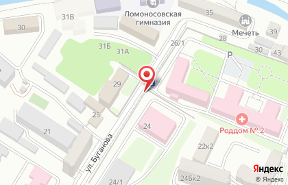 Магазин Аленький цветочек в Кировском районе на карте