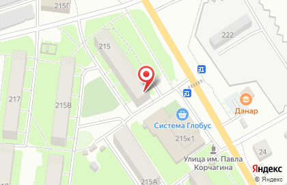 Магазин Парфюм на улице Павла Корчагина, 215 на карте