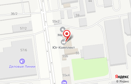 Торговая компания Мир на Новороссийской улице на карте