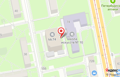 IDC74 на карте