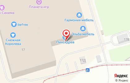 Салон кухни Elegrum на Балканской площади на карте
