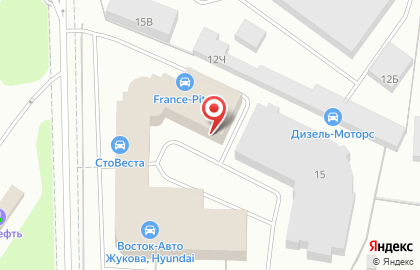 Автомастерская Salidol в Санкт-Петербурге на карте
