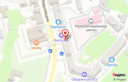 Магазин-кафе Ферма улице Октябрьской Революции на карте
