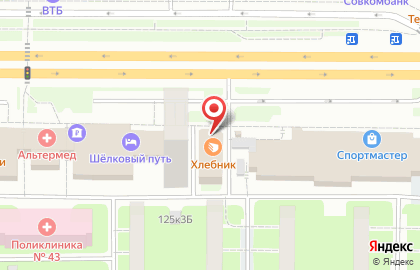 Букмекерская контора BetBoom на Ленинском проспекте на карте