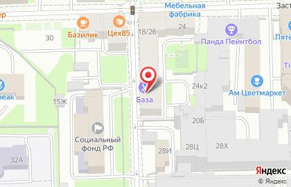 Адвокатский кабинет Карюкина И.В. на Московских воротах на карте